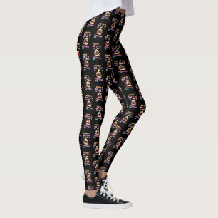 Kratzen Sie einen Hund und Sie finden einen festen Leggings