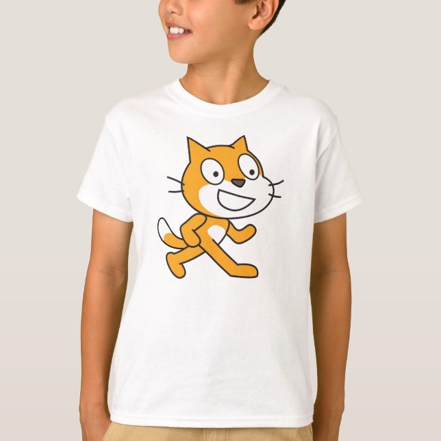 Kratzer-Katzen-Shirt (Kinder) T-Shirt (Vorderseite)