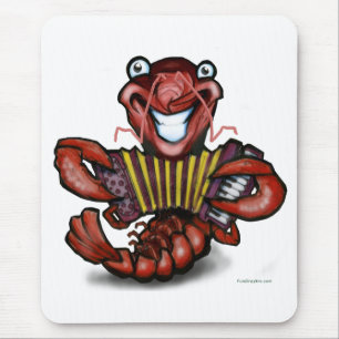 Kraubfisch Mousepad