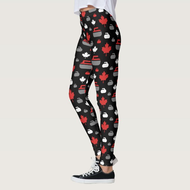 Kräuselnfelsen-Leggings Kanadas Leggings (Links)