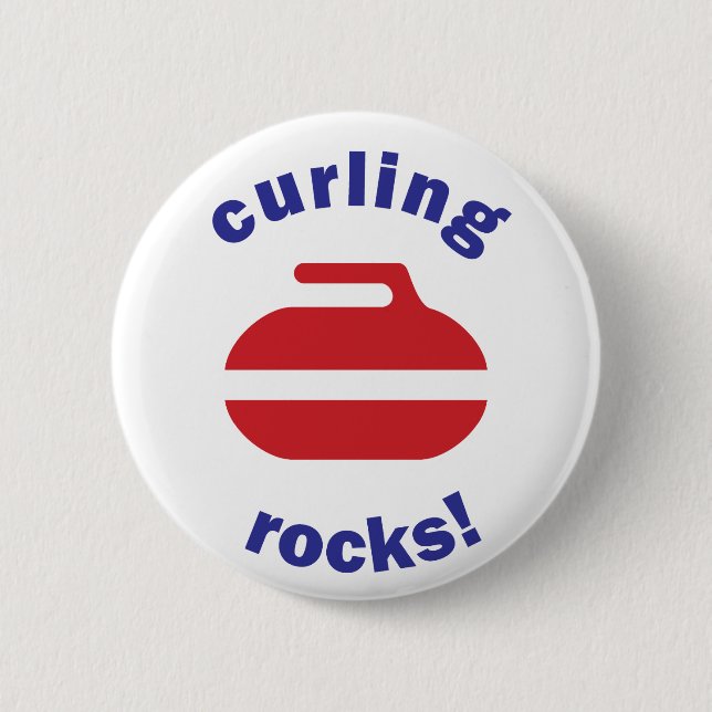 Kräuselnfelsenknopf Button (Vorderseite)