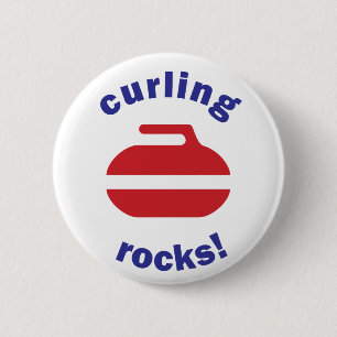 Kräuselnfelsenknopf Button