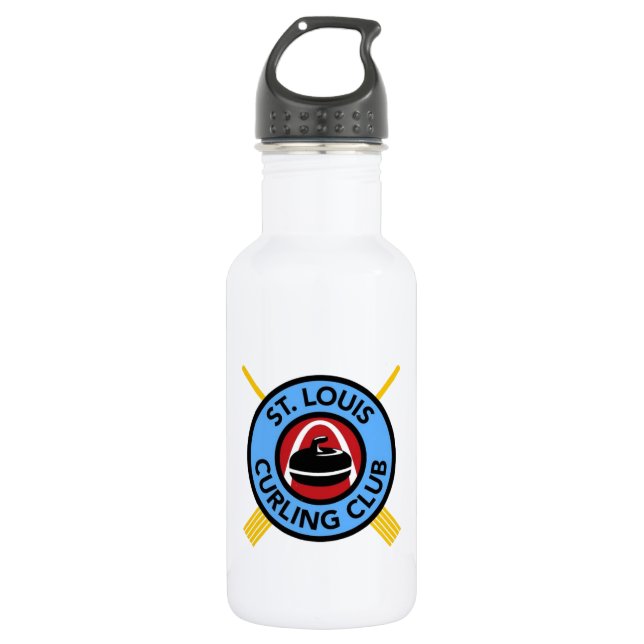 Kräuselnverein St. Louis Trinkflasche (Vorderseite)