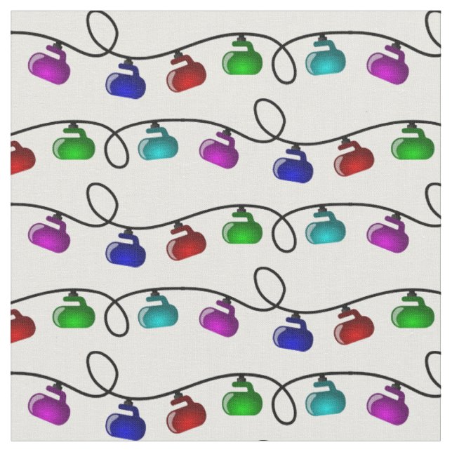Kräuselnweihnachtslicht-Gewebe - Weiß Stoff (Nahaufnahme)