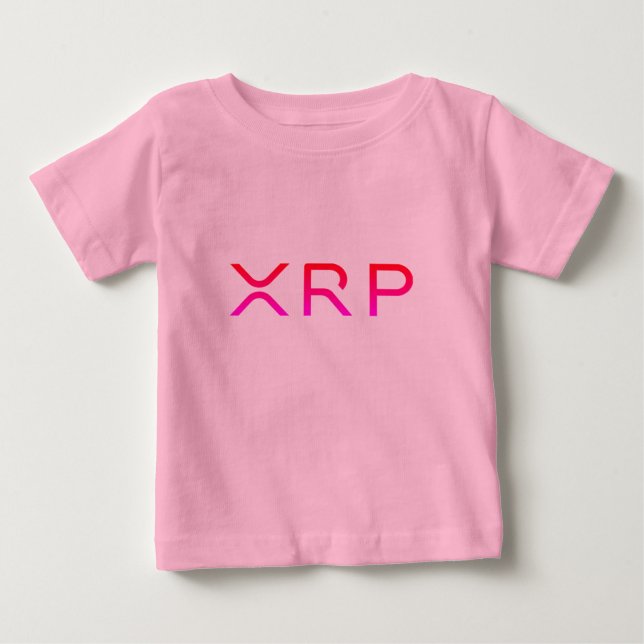Kräuselung, xrp, Baby, Mädchen Baby T-shirt (Vorderseite)