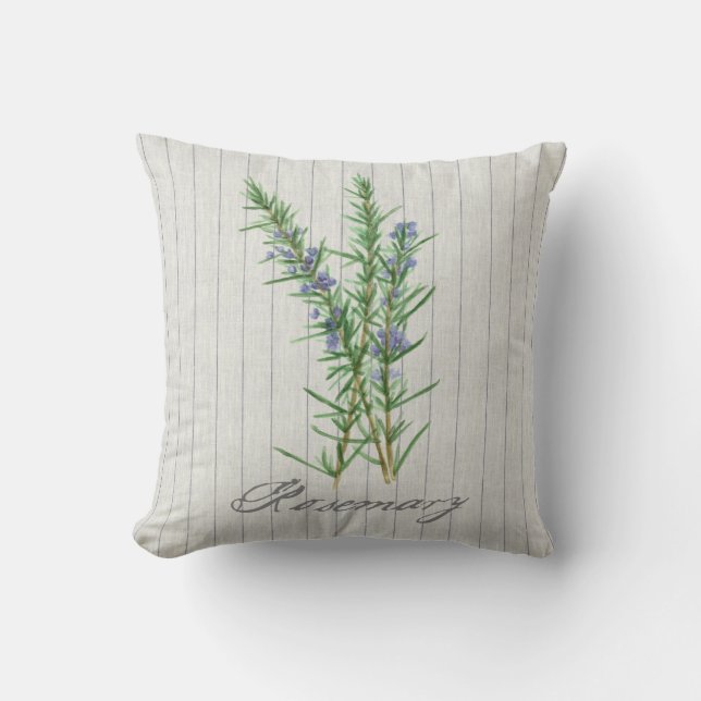 Kraut-Kissen - Rosemary Kissen (Vorderseite)