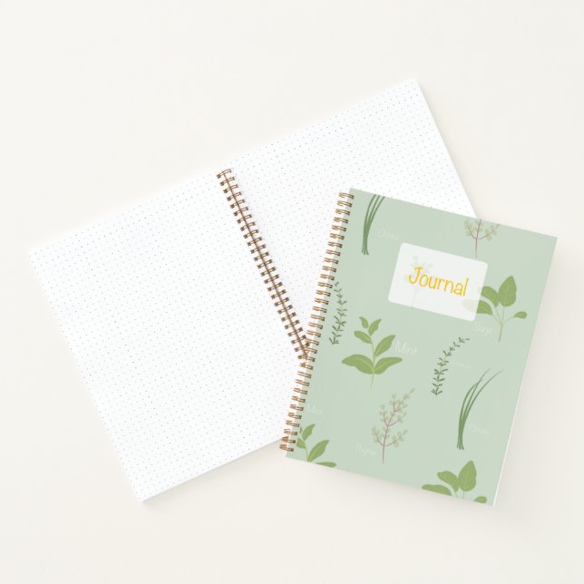 Kraut Notizbuch (Innenseite)