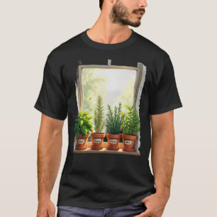 Kräuter-Fensterbank T-Shirt