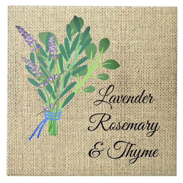 Kräuter Fliese (Vorderseite)