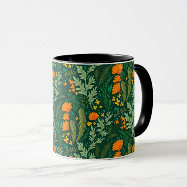 Kräuter und Blume der Felder Tasse (VorderseiteRechts)