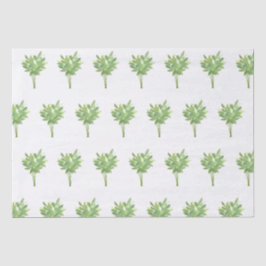 Kräutergarten, botanisch, wasserfarbig seidenpapier