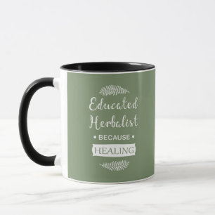 Kräuterkunde Tasse