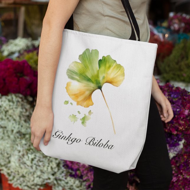 Kräuterleben: Ginkgo Biloba anpassbar Tasche (Von Creator hochgeladen)
