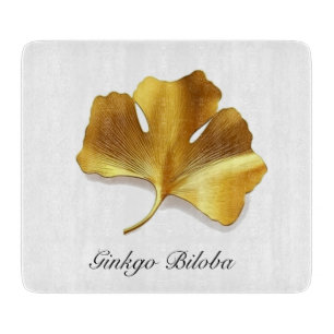 Kräuterleben: Golden Ginkgo Biloba individuell anp Schneidebrett