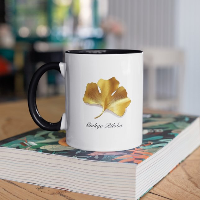 Kräuterleben: Golden Ginkgo Biloba individuell anp Tasse (Von Creator hochgeladen)