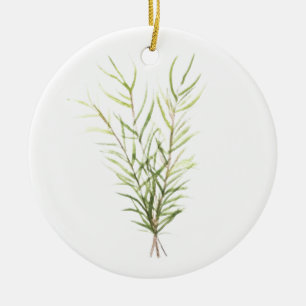 Kräuterrosmarin Keramikornament
