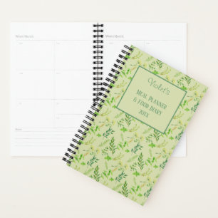Kräutertees - Green Personalisiert Food Diary & Me Planer