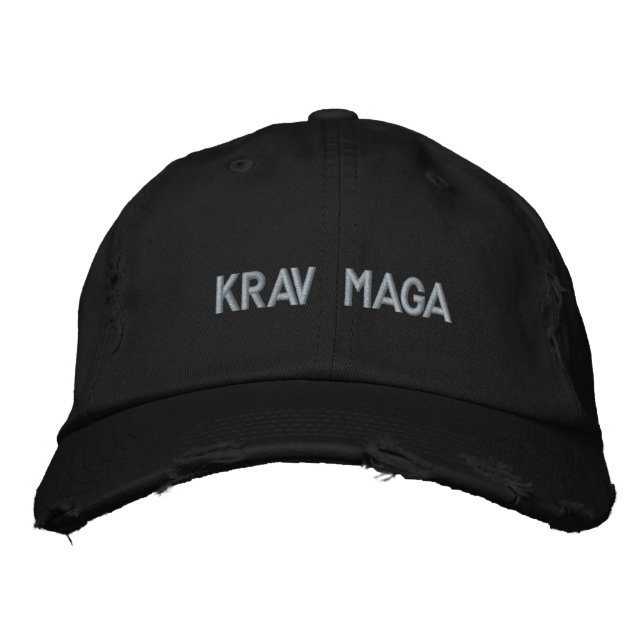 Krav Maga Bestickte Kappe (Vorderseite)