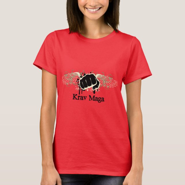 Krav Maga Durchschlag T-Shirt (Vorderseite)