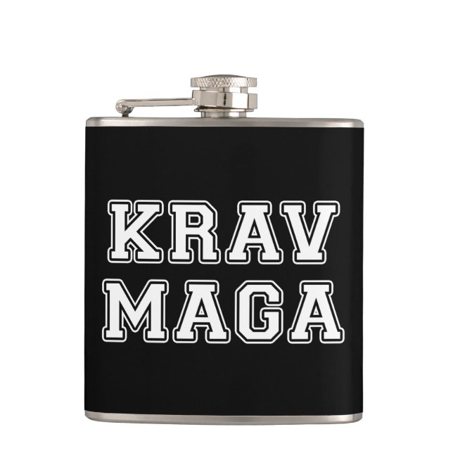 Krav Maga Flachmann (Vorderseite)