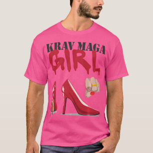 Krav Maga Girl Mixed Martial Arts Training K T-Shirt