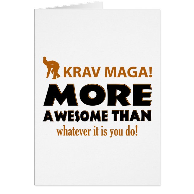 Krav Maga Kampfkunst-Geschenkartikel (Vorne)