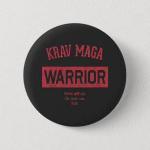 Krav Maga Krieger Button
