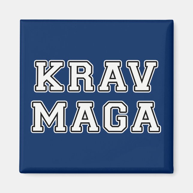 Krav Maga Magnet (Vorne)