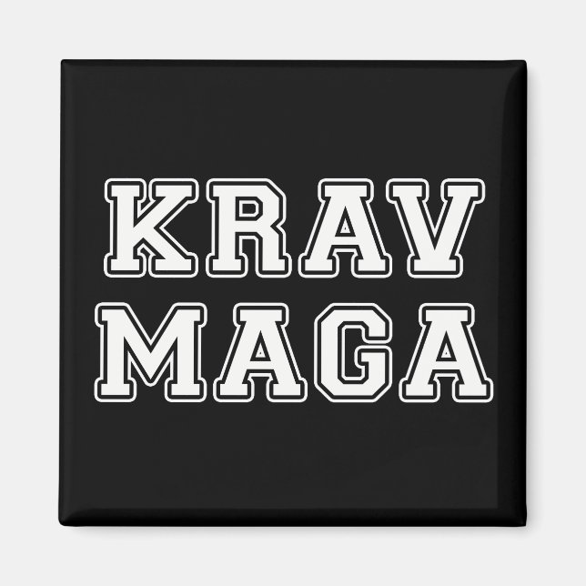 Krav Maga Magnet (Vorne)