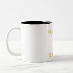 Krav Maga Master unterschätzt niemals einen alten Zweifarbige Tasse