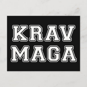 Krav Maga Postkarte