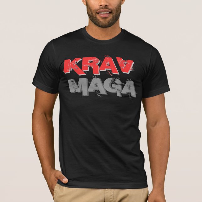 KRAV MAGA Shirt, freie Lektion T-Shirt (Vorderseite)