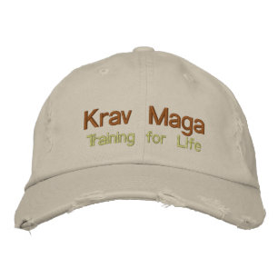 Krav Maga, Training für das Leben Bestickte Kappe