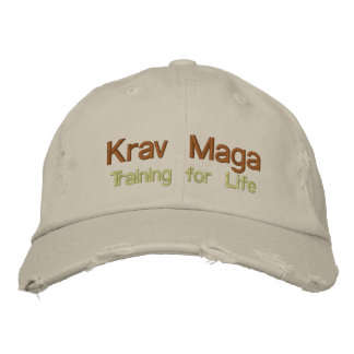 Krav Maga, Training für das Leben Bestickte Kappe