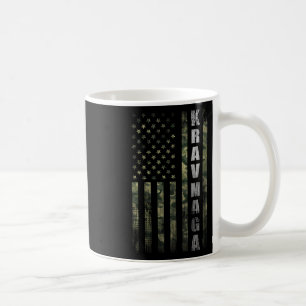 Krav Mega Usa Amerikanische Flagge Tarndruck Fan V Kaffeetasse