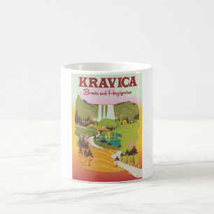 Kravica Wasserfälle Bosnien und Herzegowina Kaffeetasse