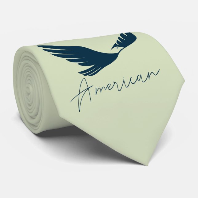 🦅 KRAWATTE (Gerollt)