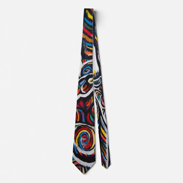 Krawatte afrikanisches Design (Vorderseite)