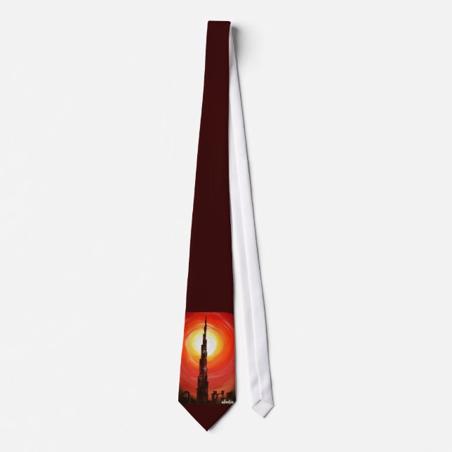 Krawatte Burj Khalifa (Vorderseite)