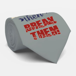 Krawatte der Break Rules