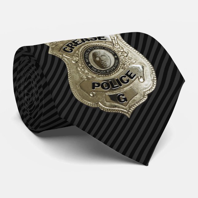 Krawatte der Crease Police (Hockey Goalie) (Gerollt)