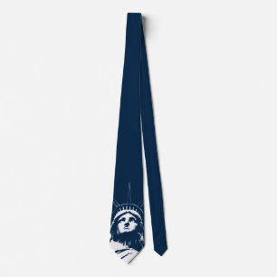 Krawatte der Freiheit NY City Souvenir Necktie