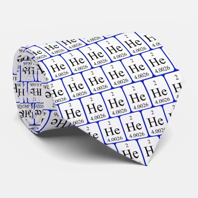 Krawatte des Elements 2 - Helium (Gerollt)
