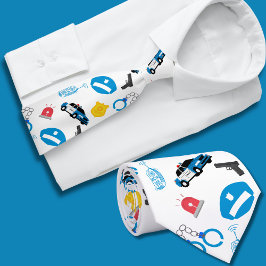 Krawatte des Vaters eines Polizeibeamten