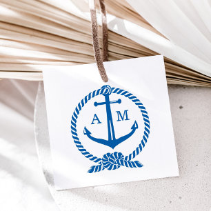 Krawatte Die Ankerstifte für das Knot-Boot Hochze Permastempel