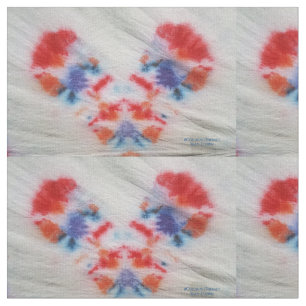 Krawatte-Dye Bald Clown Stoff