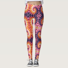 Krawatte-Dye Boho Style Leggings