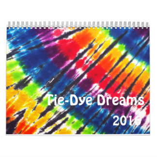 Krawatte-Dye-Feier Kalender