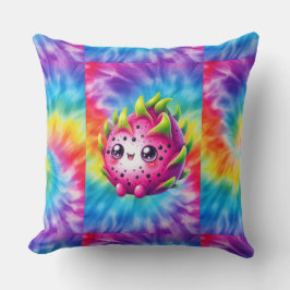 Krawatte-Dye Happy Dragon Fruit Kissen