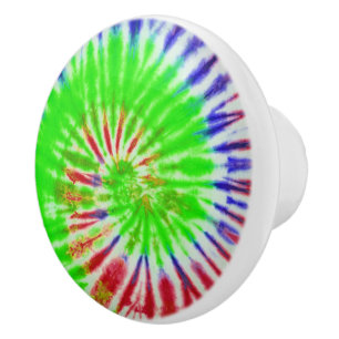 Krawatte-Dye-Keramik Keramikknauf